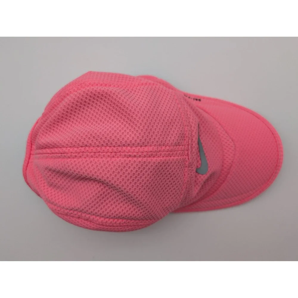 Vintage Nike Tailwind Hat Neon Hot Pink 7 Panel Drifit Daybreak